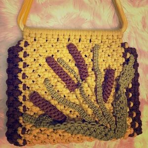 Authentic Vintage Crochet Purse